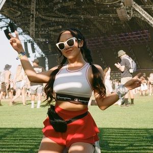 Champion Banded Mesh Sports Bra